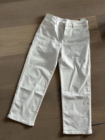 Hugo Boss Jeans weit weiss Gr. 28 Straight