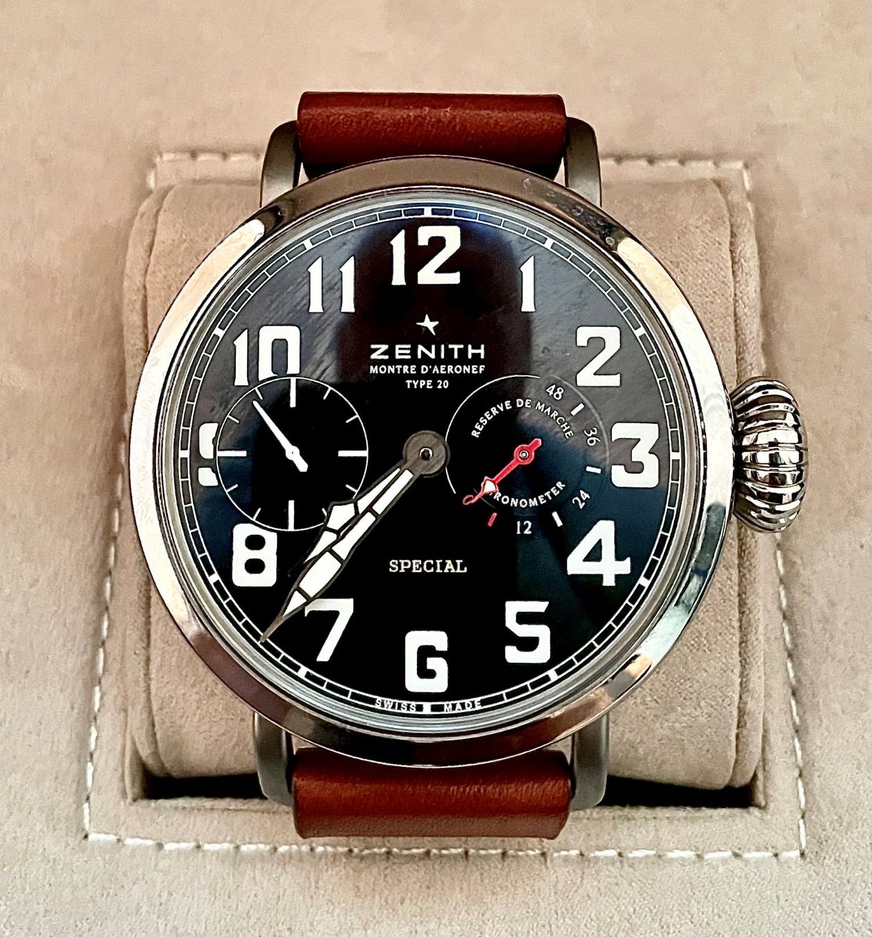 Zenith Uhren: Zenith Pilot Montre D'Aeronef Type 20 Special / 57mm – Neu (gemäss Beschreibung) aus Frick von ricarica2