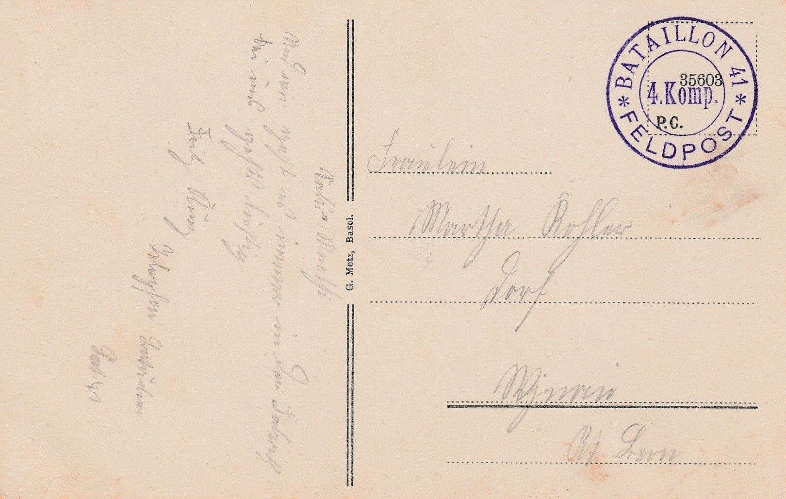 Cartoline postali: AK Basel gelaufen – Usato da Fribourg venduto da schnalla92 1