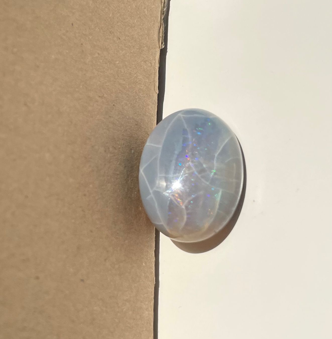 Fossili: Cabochons    aus Australien    4x Einzelstücke    echt OPAL – Nuovo e nell'imballaggio originale da Leuggern venduto da gemshow 3