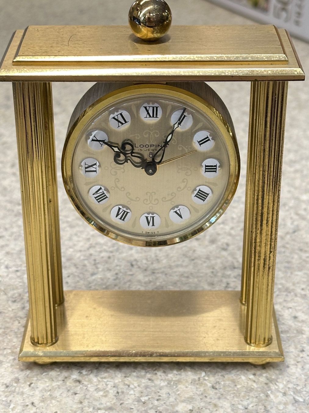 Orologi da terra & Orologi da parete: Looping Tischuhr 15 Jewels – Usato da Reiden venduto da Zofi-Brocki
