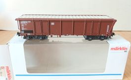 Märklin HO 4726, 1 Wagon à toits coulissant DB"Très bon état