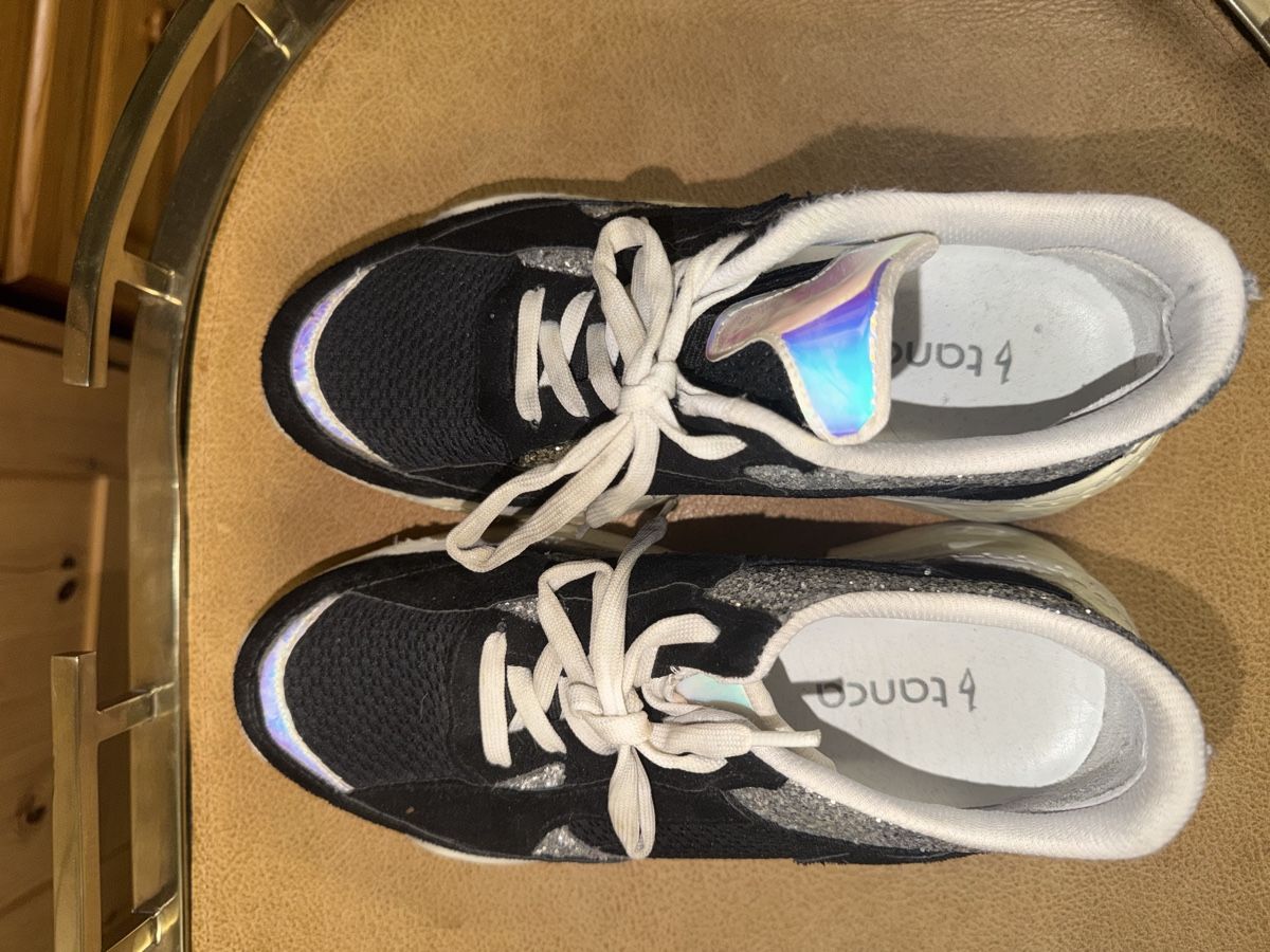 Scarpe da donna: Sneakers Schwarz Silber Grösse 39 – Usato da Hinwil venduto da zu_zuli 3