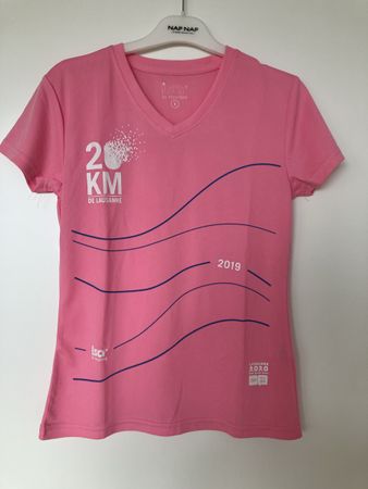 T Shirt Running femme 20 km Lausanne 2019 Taille S Gr. S