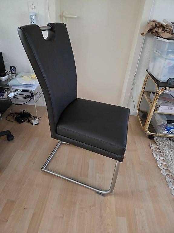 Stühle: 4 Lederstühle Napoli mocca – Gebraucht aus Zürich von wil_vv8z 1
