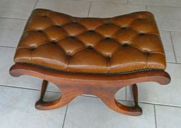 Hocker Leder braun