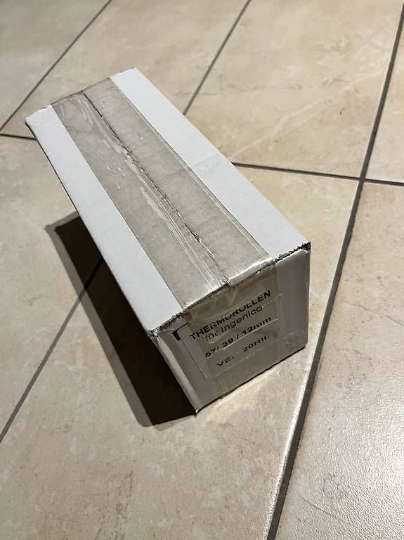 Kassen: Thermorollen B57/D37/K12mm – Gebraucht aus Elgg von Jd