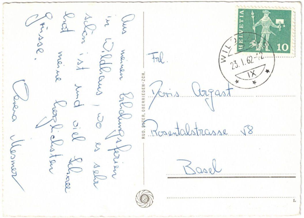 Cartoline postali: Wildhaus - 4 Bild AK – Usato da Binningen venduto da Mountainrider 1