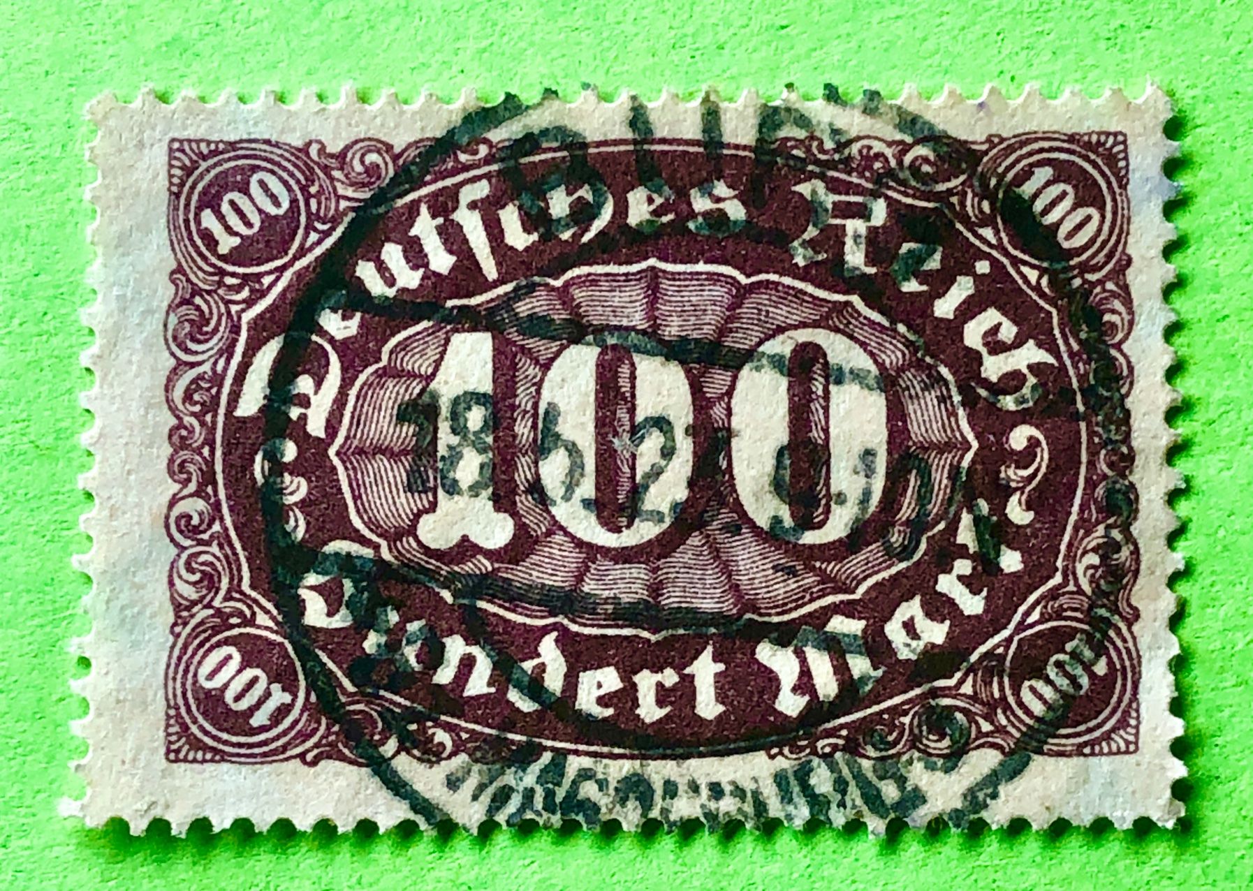 Tutti i francobolli: Briefmarken aus Deutsches Reich gestempelt  – Usato da Aarau venduto da Angi-007