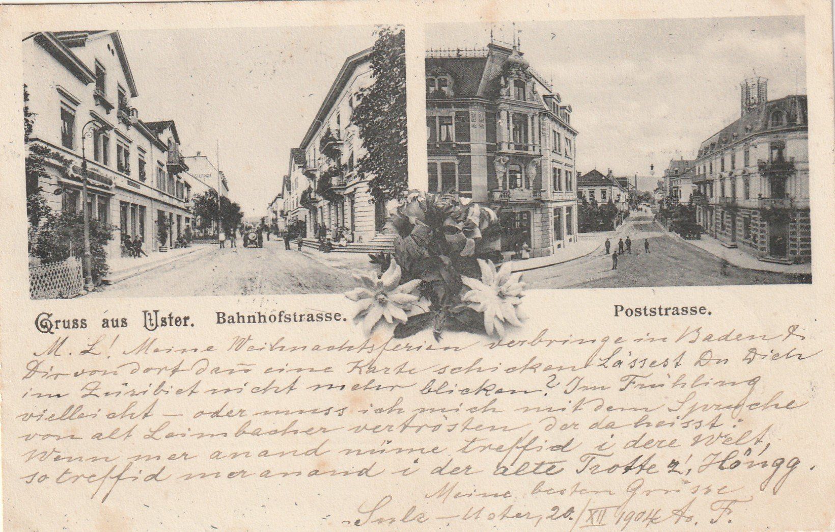 Cartoline postali: Uster 2-bildrig – Usato da Rorschacherberg venduto da fratovi2