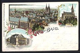 Litho Basel, Theater, St. Elisabethenkir