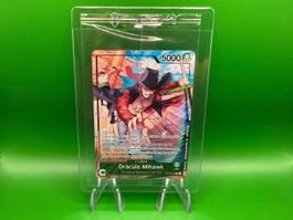 One Piece Dracule Mihawk OP14-020 PSA exclusive Promo EN