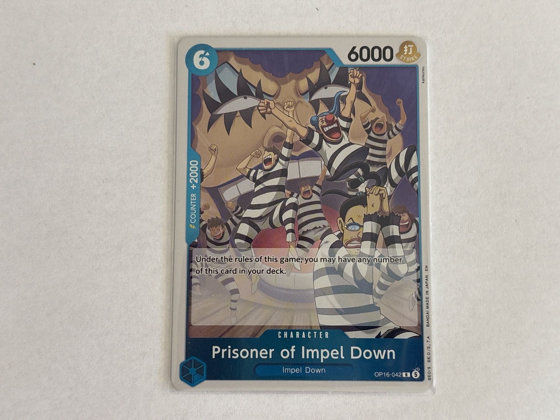 Bandai Cartes à collectionner: One Piece TCG CARD OP16-042 ENG – Neuf (Voir description) à Schaffhausen par Brickorama0815
