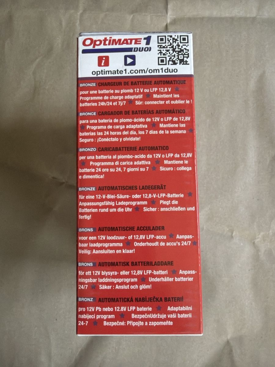 Chargeurs batteries: OptiMATE 1 DUO Batterieladegerät 12V 0.6A 4Steps NEU – Neuf avec emballage d'origine à Kreuzlingen par Roller-Werkstatt 3