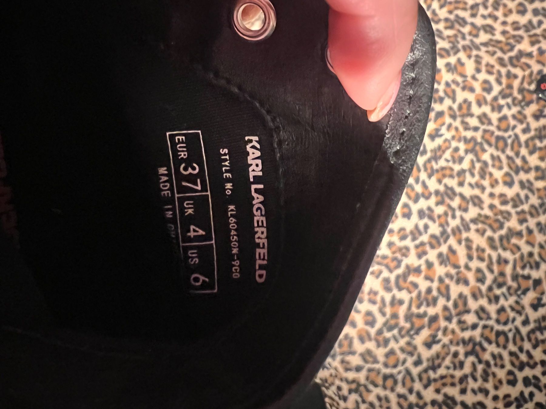 Karl Lagerfeld Damenschuhe: Karl Lagerfeld Sneakers 37 – Gebraucht aus Melide von fashiono5 4