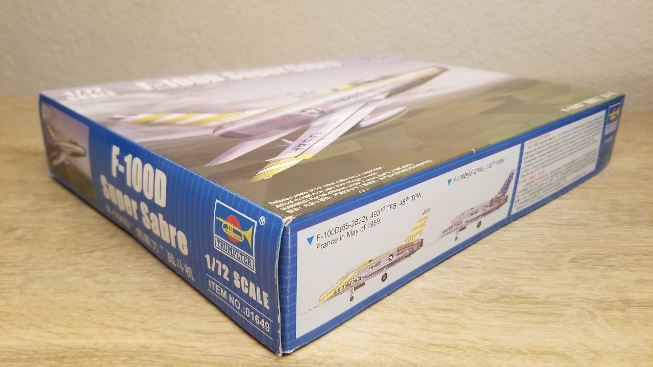 Kit di modellismo & Modellini statici: Trumpeter 01649 F-100D Super Sabre – Nuovo e nell'imballaggio originale da Schwadernau venduto da Blueray 1