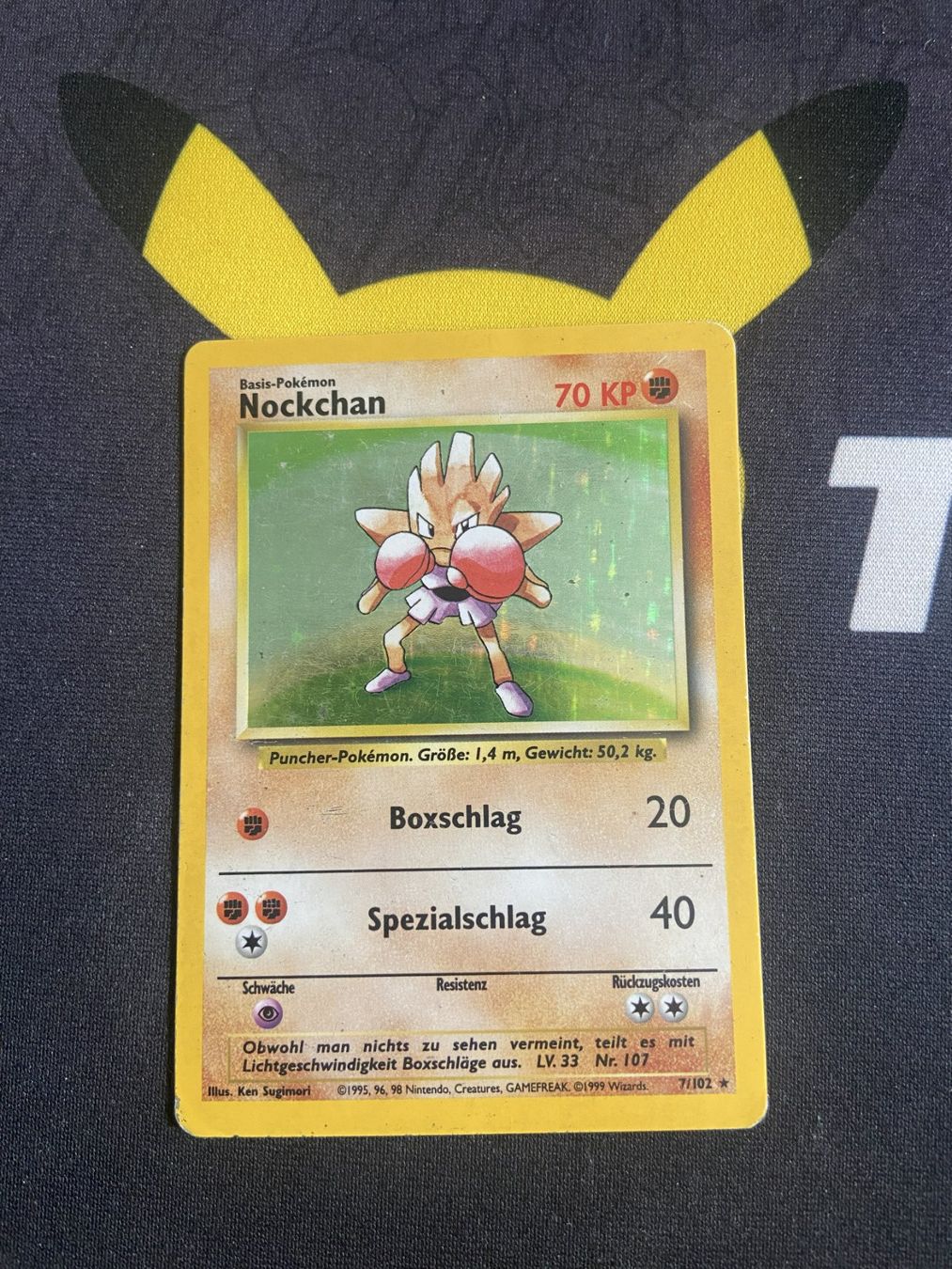 Cartes: Nockchan Holo 7/102 Base-Set – D'occasion à Reinach BL par Sobek96