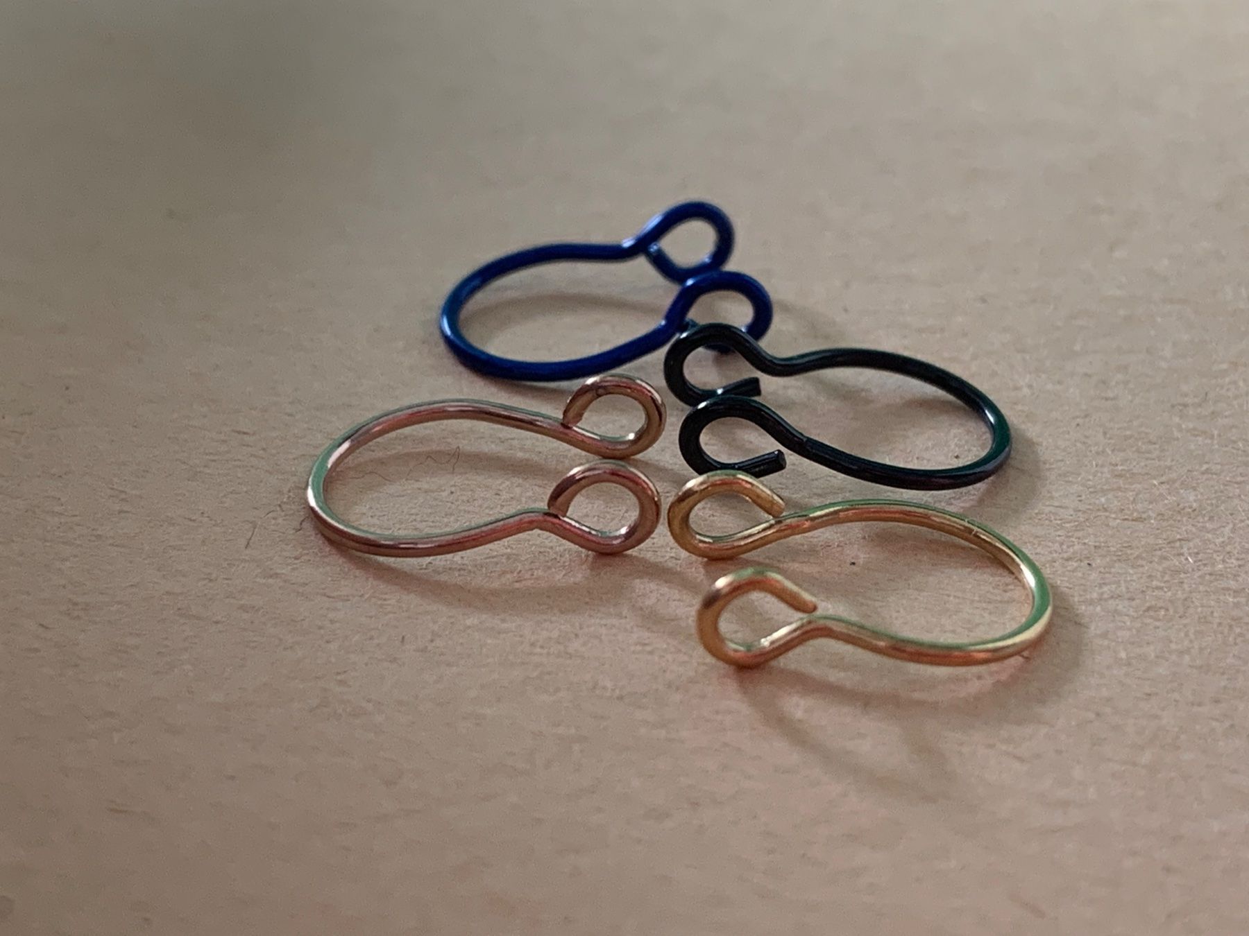 Gioielli per piercing: Nasen-piercing (ohne Loch )4er SET – Nuovo (secondo la descrizione) da Laufen venduto da Bellavitaboom 8