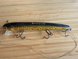 Westin Kunstköder Wobbler schwimmend 47g guter Zustand