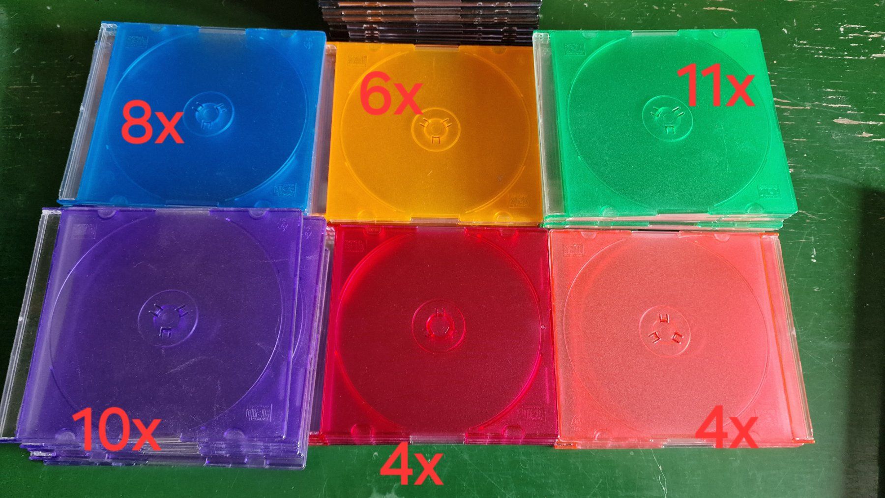 CD: 83 Neue Singel CD Hüllen – Nuovo (secondo la descrizione) da Uitikon Waldegg venduto da Smeragol 1