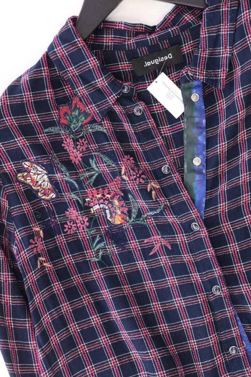 Chemisiers: Desigual Karobluse Gr. L kariert Langarm – D'occasion à Neustadt an der Waldnaab par SecondLifeFashion 3