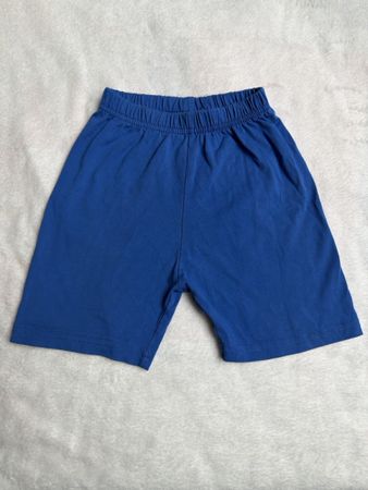 Kinder Shorts blau Baumwolle Grösse 100
