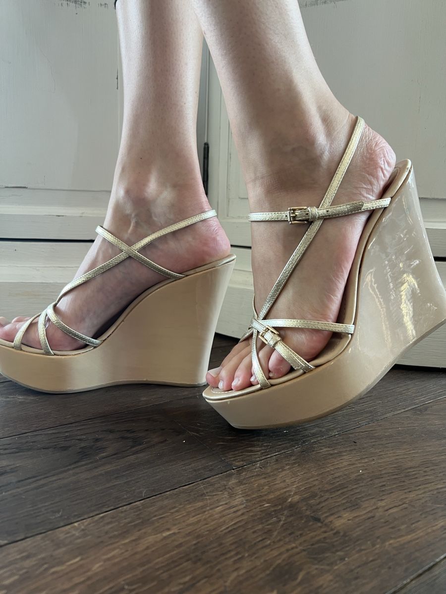 Gianvito Rossi Damenschuhe: Gianvito Rossi Plateau Schuhe Gr. 40 – Gebraucht aus Kilchberg ZH von Lisavivienne