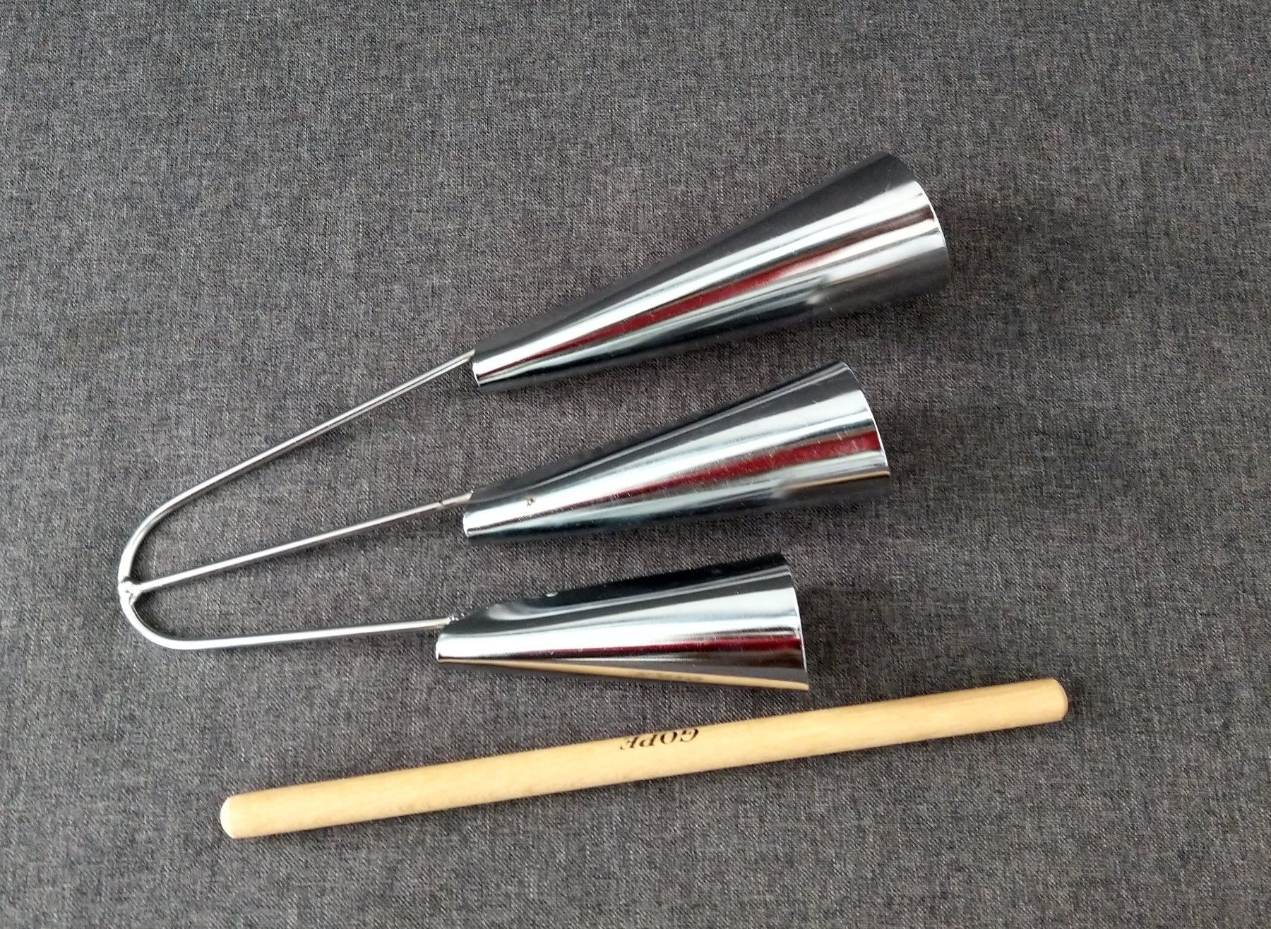 Musikinstrumente: Agogô Trio neuf – Neu und originalverpackt aus Vevey von Djporradao 5
