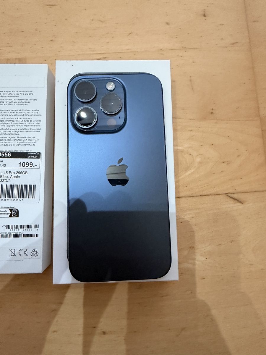 Apple Handys / Smartphones: Iphone 15 Pro 256 GB – Gebraucht aus Biberstein von PuCh4EvEr2TAKT 1