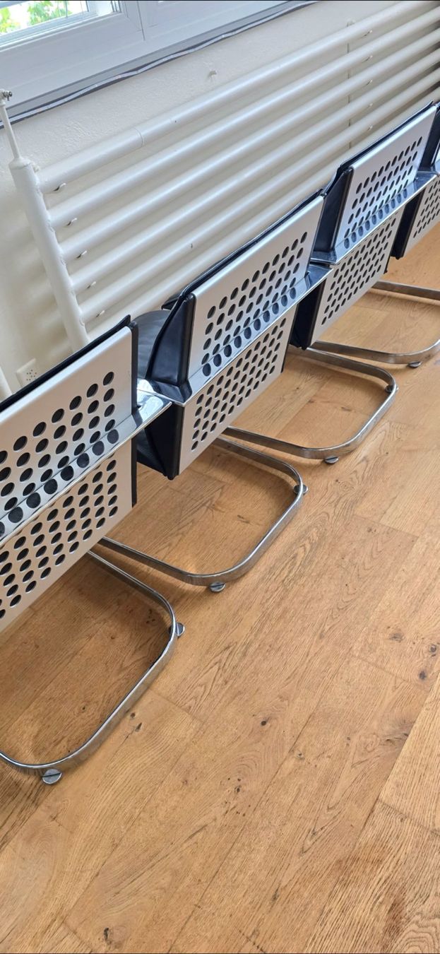 Girsberger Sedie: 4 fauteuils freischwinger,  girsberger canteliver – Usato da Pieterlen venduto da mou_hx6c 7