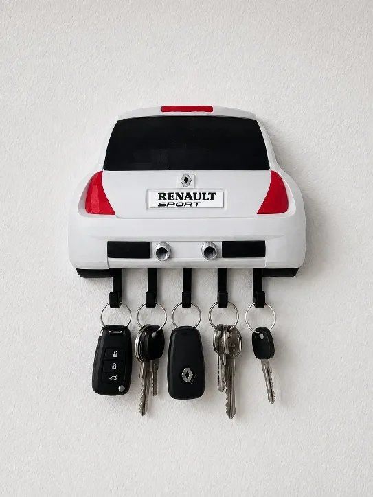 Tutte le decorazioni: Renault Clio 2 v6 Schlüsselhalter – Nuovo (secondo la descrizione) da Niederweningen venduto da Wellington3D