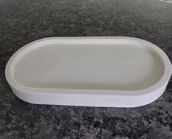 Untersetzer Oval