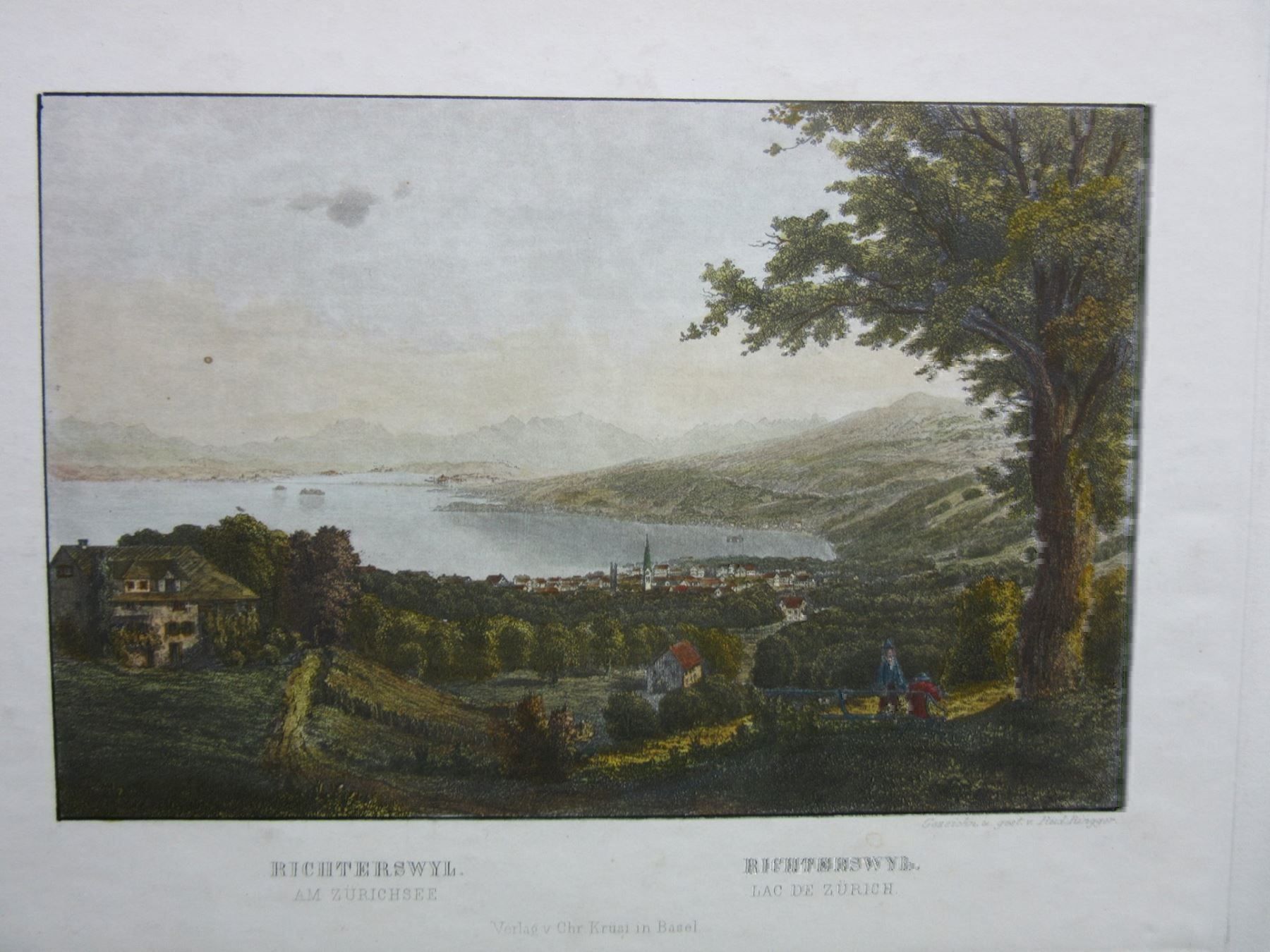 Incisioni: RICHTERSWYL /STAHLSTICH – Usato da Gersau venduto da grafik-kunst