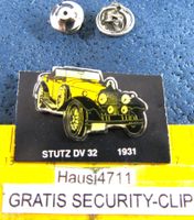 STUTZ DV 32 1931 AUTO OLDI PIN GLASIERT MIT SECURITY-CLIP