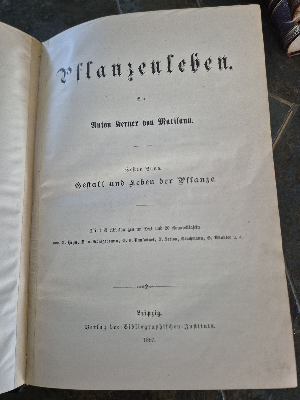 Bücher: b.Kerner Pflanzenleben – Gebraucht aus Schlieren von HuiBu 1