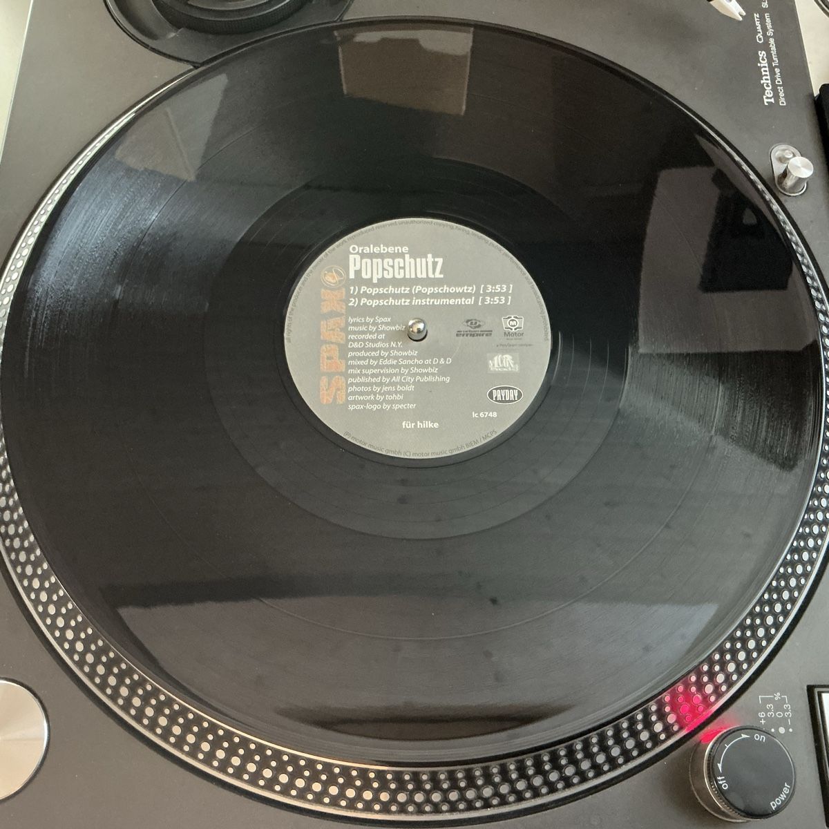 Dischi in vinile: Spax - Testament/Popschutz Vinyl 12" Maxi – Usato da Thayngen venduto da AyhanSH 2