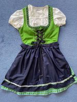 Dirndl grün Grösse 38/40 mit Schürze fast wie neu