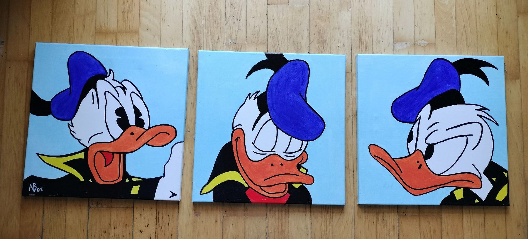 Dipinti: Donald Duck Wandbilder – Usato da Niederweningen venduto da noalor