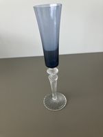Baccarat Champagnergläser blau 6 St. NEU/ OVP