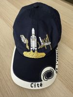 Casquette bleu marine  broderie fusée La Cité de l’espace