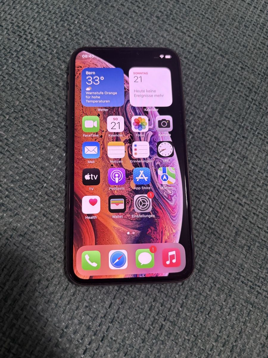 Apple Handys / Smartphones: IPhone XS 256 GB  – Gebraucht aus schaffhausen von schogdie 1