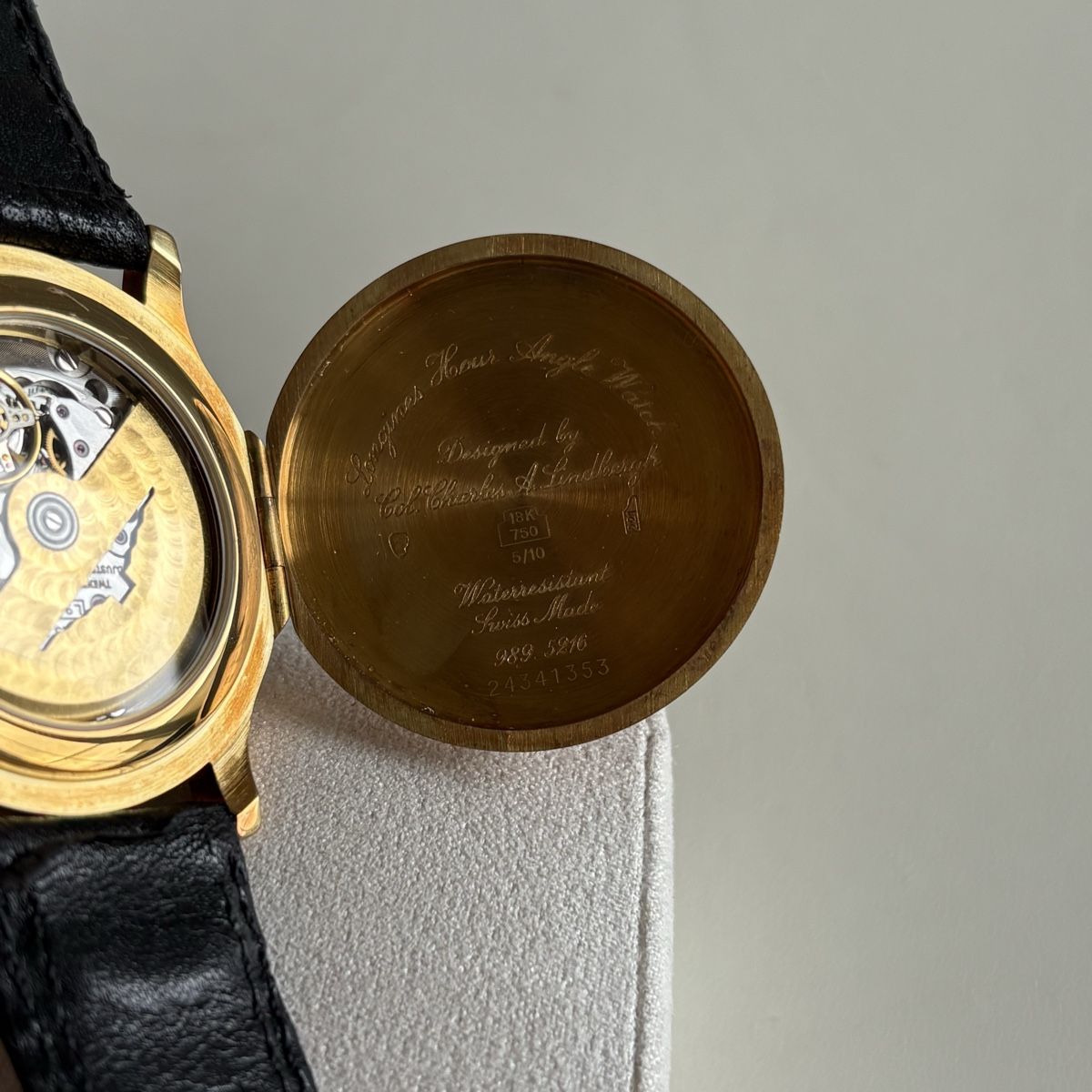 Longines Orologi: Longines Hour Angle 18K Gold Automatic 989.5216 – Usato da Winterthur venduto da LaBodega 6