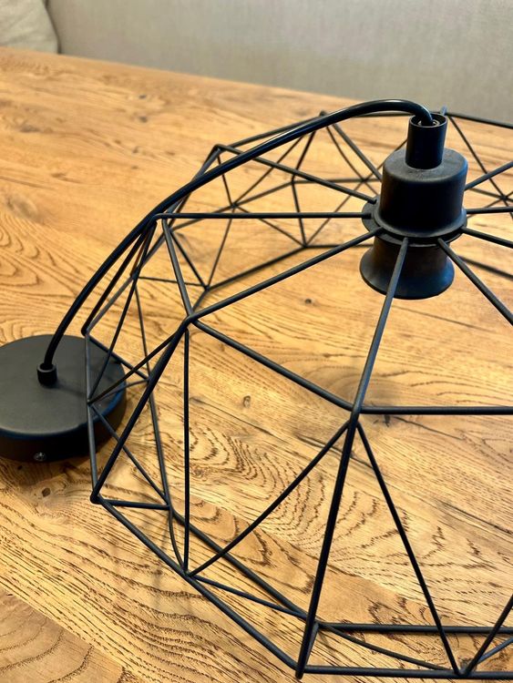 Eglo Lustres & lampes de plafonds: Hängelampe, schwarz, Metall, Vintage Look – D'occasion à Balzers par ste_v6vc
