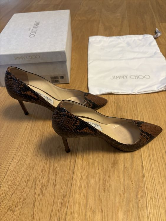 Jimmy Choo Scarpe da donna: Jimmy Choo Snake printed leather shoes – Usato da Oberägeri venduto da LacLeman39 2