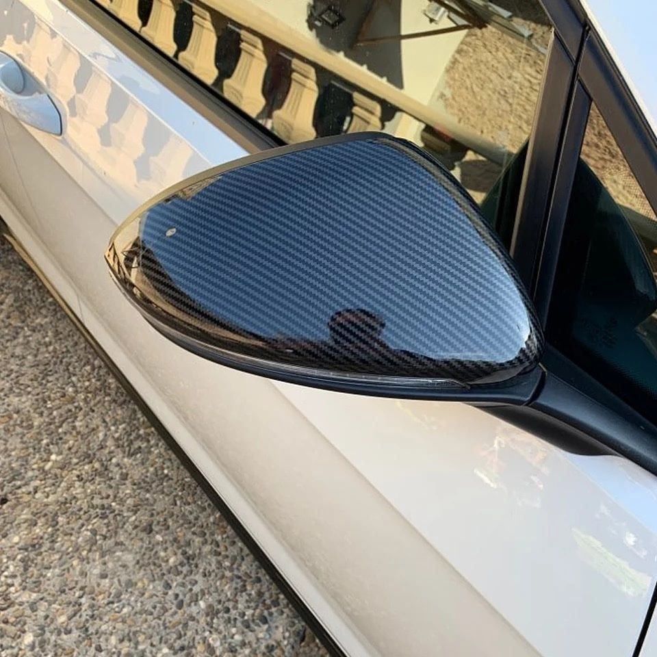 Alle Autoersatzteile: VW Golf 7/7.5 Carbon Look Spiegelkappen – Neu und originalverpackt aus Volketswil von Willis-Autoteile 3