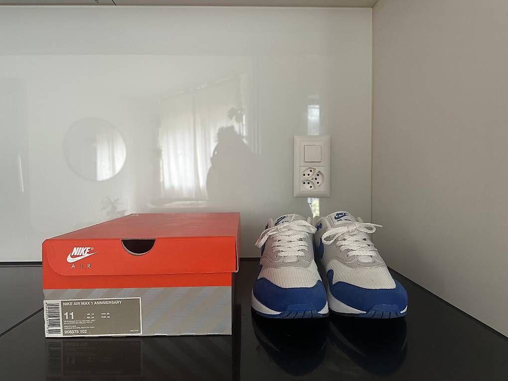 Nike Herrenschuhe: Nike Air Max 1 Anniversary Royal ? Top Condition – Gebraucht aus Luzern von NunoFernandes 1