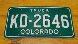 Kennzeichen Colorado Vintage (L6)