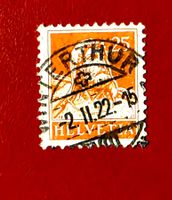 TELL 159 VOLLSTEMPEL WINTERTHUR SCHNAPSZAHL 2.2. 1922