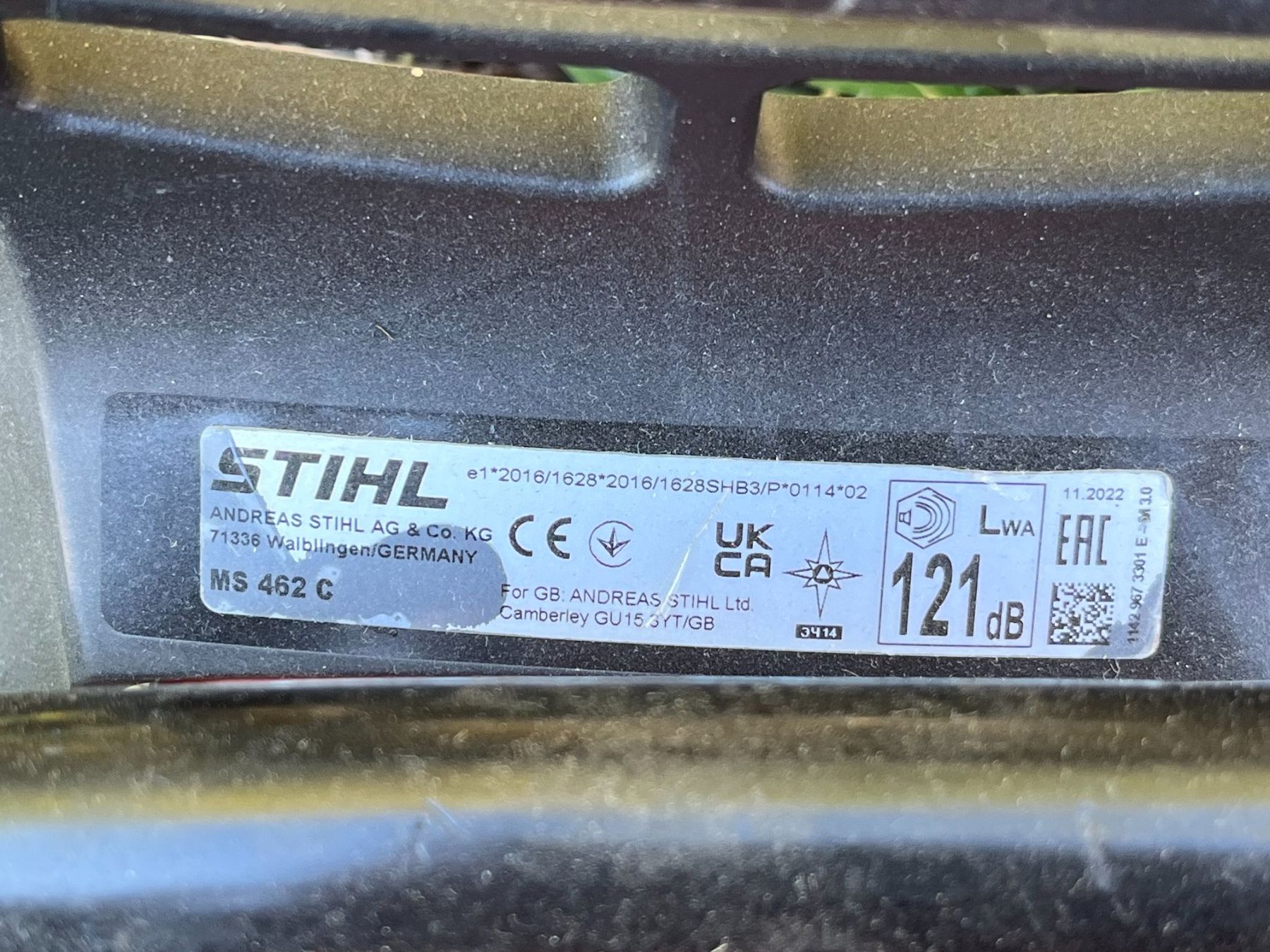 Stihl Scies: Stihl MS 462 – Défectueux à Maseltrangen par regaboga 4