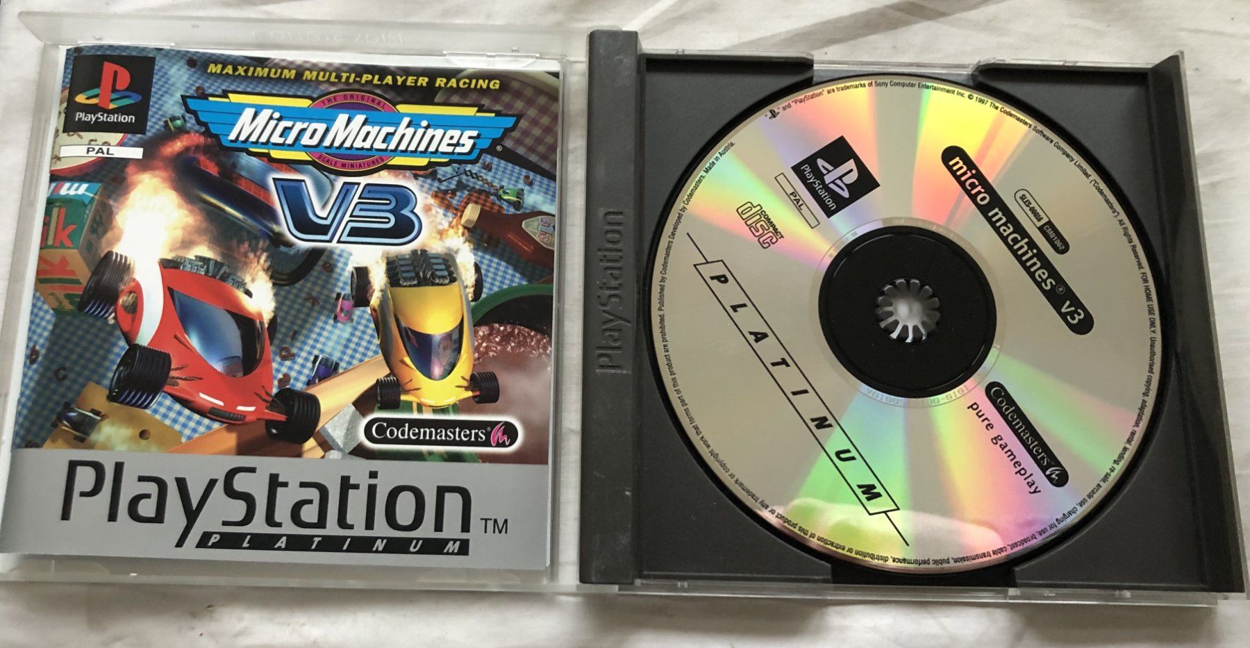 Giochi: Playstation 1 - MICRO MACHINES V3 – Usato da Schaffhausen venduto da durruti 1